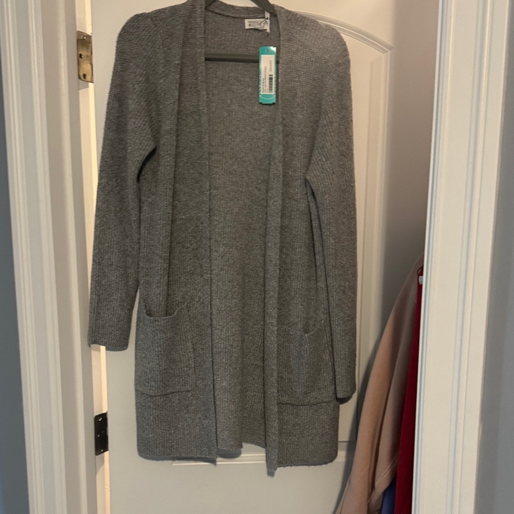 Market & Spruce Heather Gray Cardigan